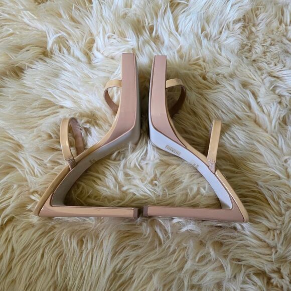 Jeffrey Campbell Creme Hustler High Heels Size 9 - Picture 6 of 8